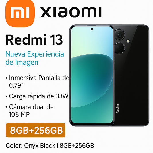 Redmi 13 (8GB + 256GB): El smartphone perfecto calidad-precio