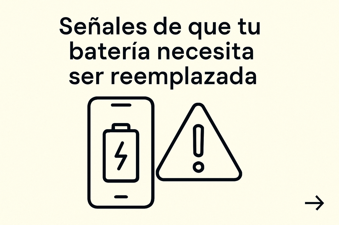 Señales de que tu batería necesita ser reemplazada