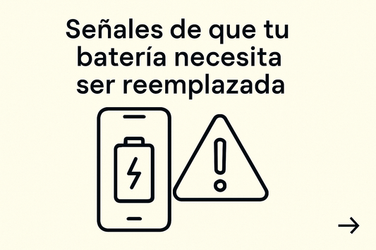 Señales de que tu batería necesita ser reemplazada