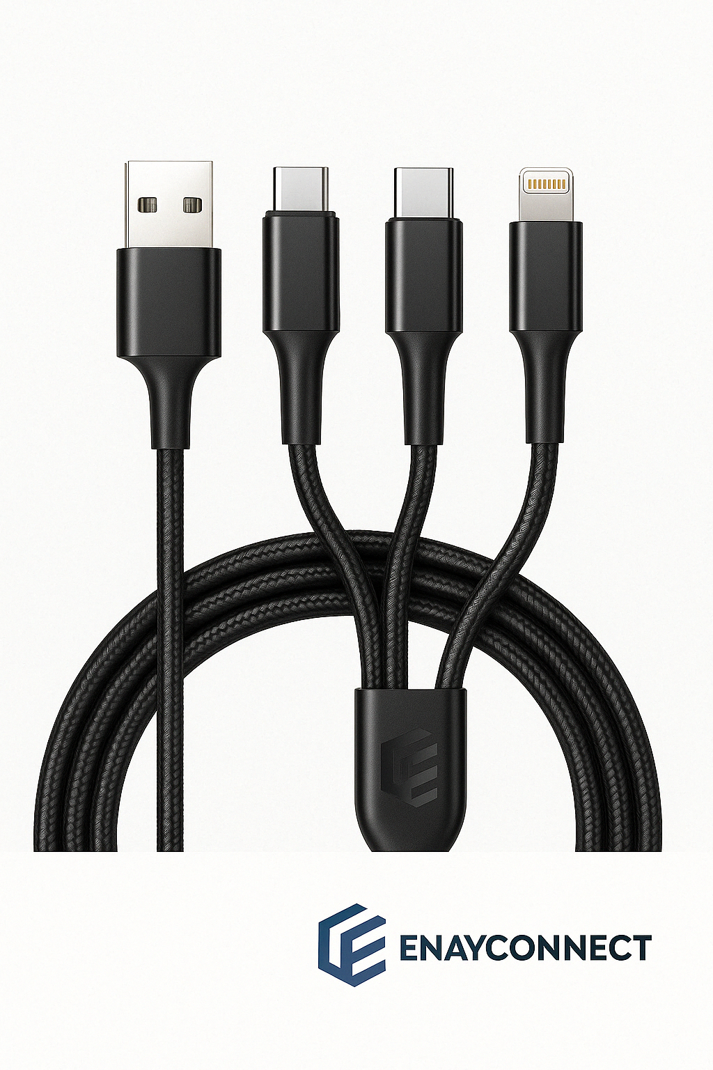 Carga rápida 3-1 USB