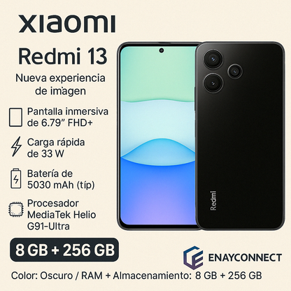 Xiaomi Redmi 13 – 8GB RAM