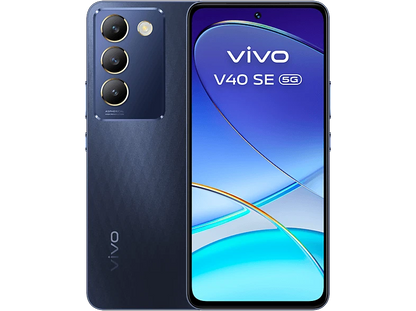 Móvil - vivo V40 SE, Crystal Black, 256GB, 8GB RAM, 6.67" AMOLED, Snapdragon